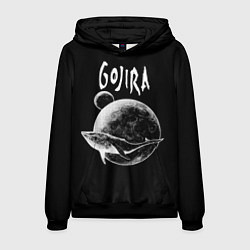 Толстовка-худи мужская Gojira: Space, цвет: 3D-черный