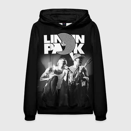 Мужская толстовка Linkin Park / 3D-Черный – фото 1