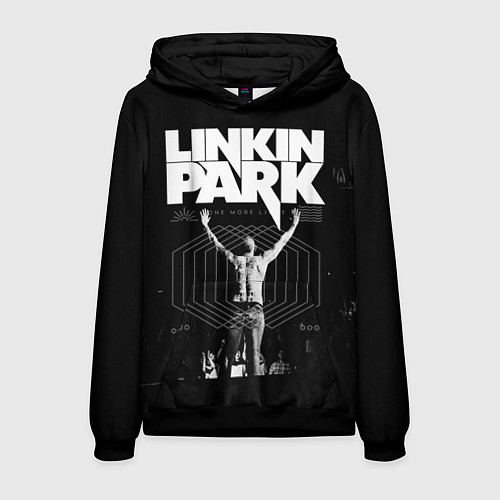 Мужская толстовка Linkin Park / 3D-Черный – фото 1