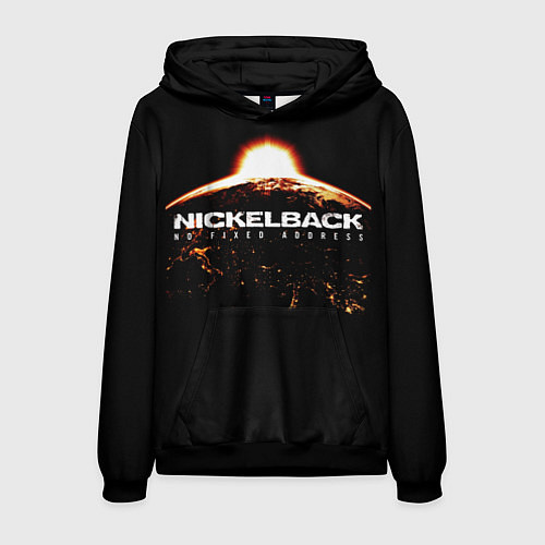 Мужская толстовка Nickelback: No Fixed Addres / 3D-Черный – фото 1