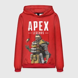 Мужская толстовка Apex Legends: Red Caustic