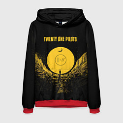 Мужская толстовка Twenty One Pilots: Yellow Moon