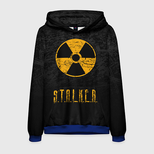 Мужская толстовка STALKER: Radioactive / 3D-Синий – фото 1