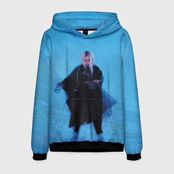 Толстовка-худи мужская Billie Eilish: Blue Fashion, цвет: 3D-черный