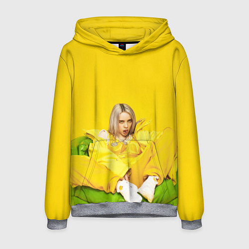 Мужская толстовка Billie Eilish: MyBoi / 3D-Меланж – фото 1