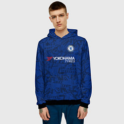 Толстовка-худи мужская Chelsea home 19-20, цвет: 3D-черный — фото 2