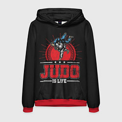 Мужская толстовка Judo is life