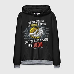 Толстовка-худи мужская My Judo, цвет: 3D-меланж