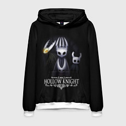 Толстовка-худи мужская Hollow Knight, цвет: 3D-белый