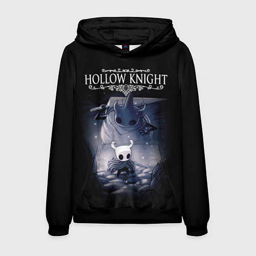 Мужская толстовка Hollow Knight / 3D-Черный – фото 1