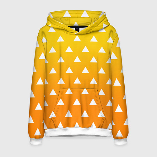 Мужская толстовка ZENITSU ЗЕНИТСУ КИМОНО / 3D-Белый – фото 1