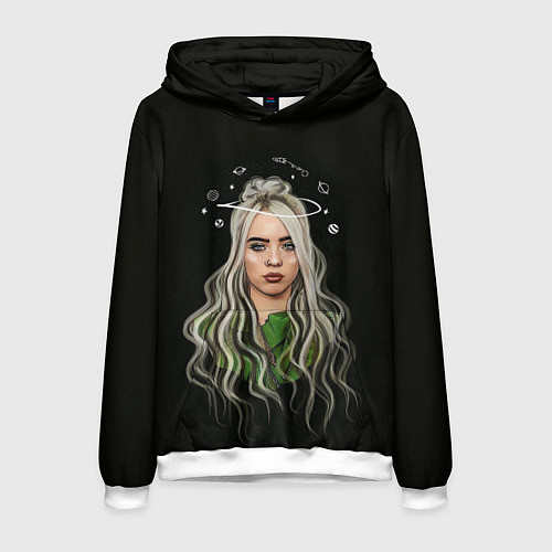 Мужская толстовка BILLIE EILISH / 3D-Белый – фото 1