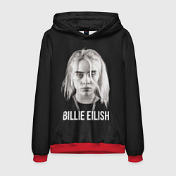 Толстовка-худи мужская BILLIE EILISH, цвет: 3D-красный