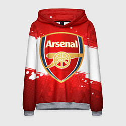 Толстовка-худи мужская Arsenal, цвет: 3D-меланж