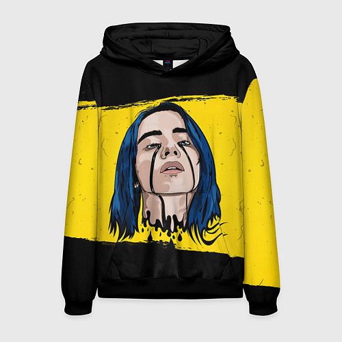 Мужская толстовка Billie Eilish / 3D-Черный – фото 1