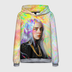 Толстовка-худи мужская Billie Eilish, цвет: 3D-меланж