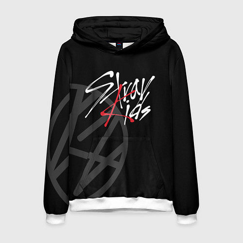 Мужская толстовка Stray Kids / 3D-Белый – фото 1