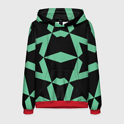 Мужская толстовка Abstract zigzag pattern