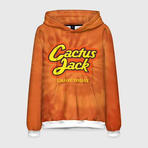 Мужская толстовка Cactus Jack / 3D-Белый – фото 1