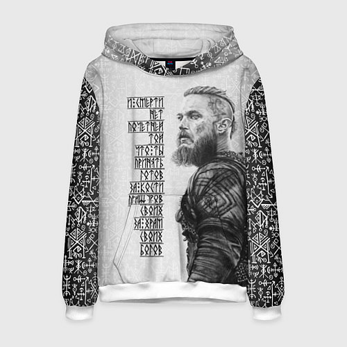Мужская толстовка И смерти нет почетней той / 3D-Белый – фото 1