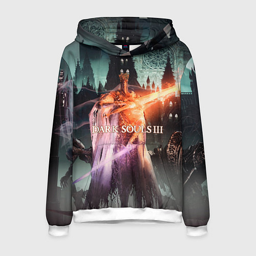 Мужская толстовка Dark Souls 3 Pontiff Sulyvahn / 3D-Белый – фото 1
