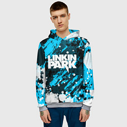 Толстовка-худи мужская Linkin Park, цвет: 3D-меланж — фото 2