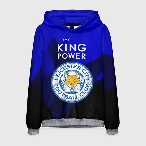 Мужская толстовка Leicester City / 3D-Меланж – фото 1