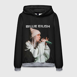 Толстовка-худи мужская BILLIE EILISH, цвет: 3D-меланж