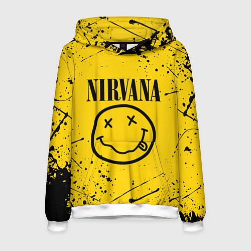 Мужская толстовка NIRVANA / 3D-Белый – фото 1