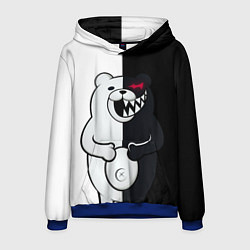 Толстовка-худи мужская MONOKUMA, цвет: 3D-синий