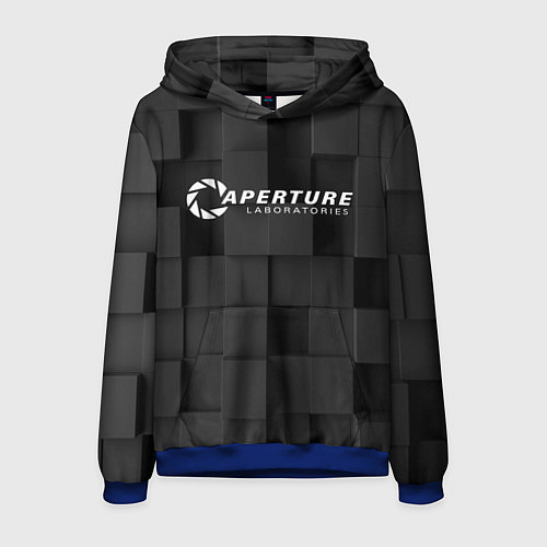 Мужская толстовка PORTAL / 3D-Синий – фото 1