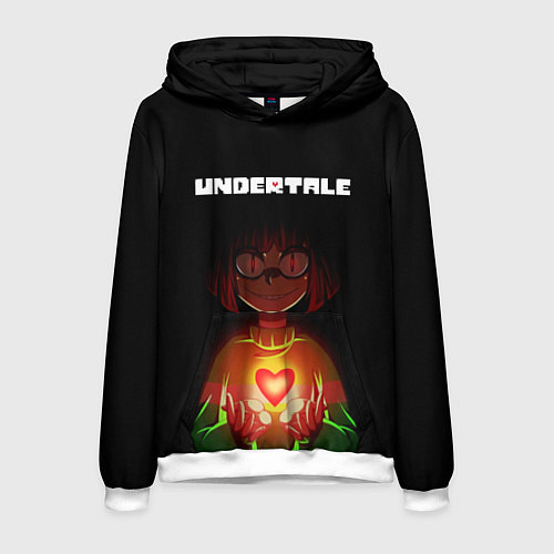 Мужская толстовка UNDERTALE CHARA / 3D-Белый – фото 1