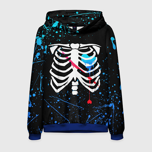 Мужская толстовка UNDERTALE / 3D-Синий – фото 1