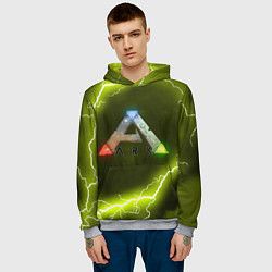 Толстовка-худи мужская Ark Survival Evolved, цвет: 3D-меланж — фото 2