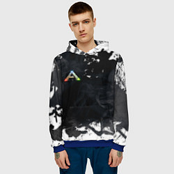 Толстовка-худи мужская Ark Survival Evolved, цвет: 3D-синий — фото 2