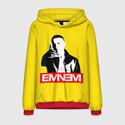 Толстовка-худи мужская Eminem, цвет: 3D-красный