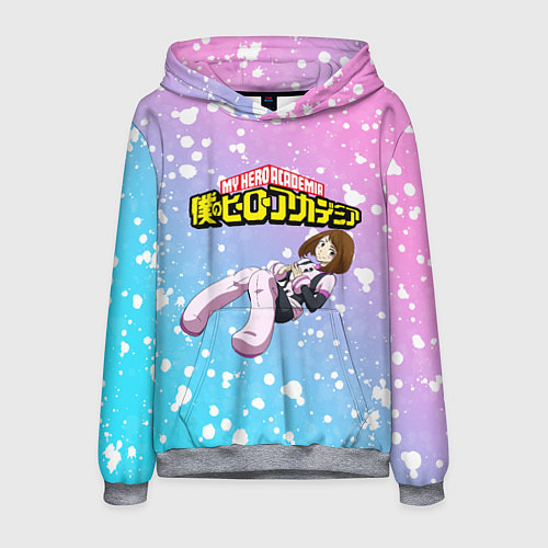 Мужская толстовка MY HERO ACADEMIA / 3D-Меланж – фото 1