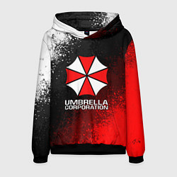 Толстовка-худи мужская UMBRELLA CORP, цвет: 3D-черный