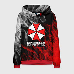 Толстовка-худи мужская UMBRELLA CORP, цвет: 3D-красный