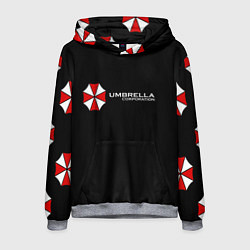 Толстовка-худи мужская Umbrella Corporation, цвет: 3D-меланж