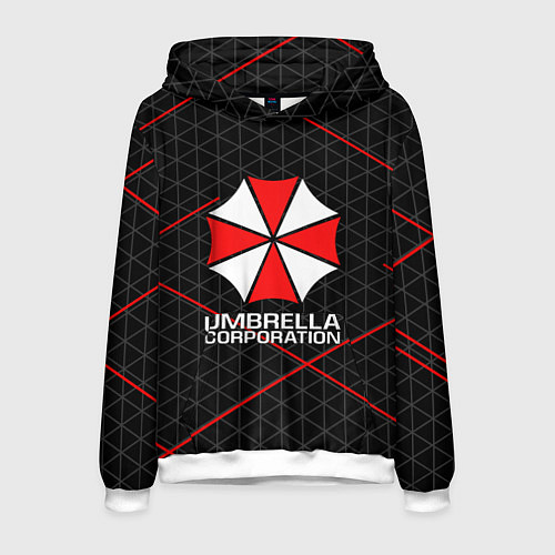 Мужская толстовка UMBRELLA CORP / 3D-Белый – фото 1