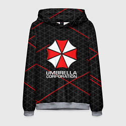 Толстовка-худи мужская UMBRELLA CORP, цвет: 3D-меланж