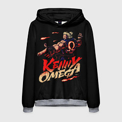 Толстовка-худи мужская Kenny Omega Street Fighter, цвет: 3D-меланж