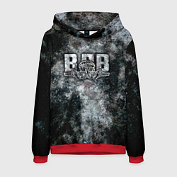 Толстовка-худи мужская ВДВ, цвет: 3D-красный