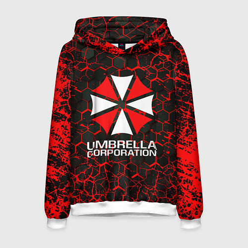 Мужская толстовка UMBRELLA CORPORATION / 3D-Белый – фото 1