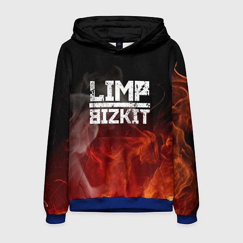 Мужская толстовка LIMP BIZKIT / 3D-Синий – фото 1