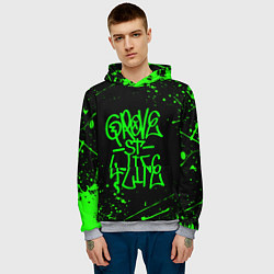 Толстовка-худи мужская GROVE STREET GTA, цвет: 3D-меланж — фото 2