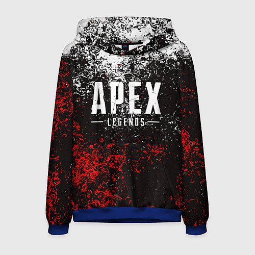 Мужская толстовка APEX LEGENDS / 3D-Синий – фото 1