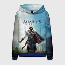 Толстовка-худи мужская Assassins Creed, цвет: 3D-синий