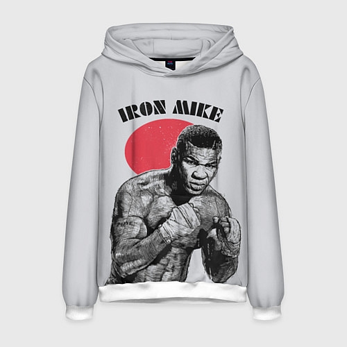 Мужская толстовка Iron Mike / 3D-Белый – фото 1